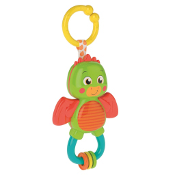 Clementoni Little Dragon Rattle - Sonaglio Draghetto per Neonati