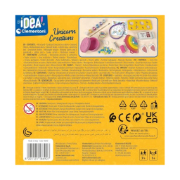 Clementoni Surprise Box Rainbow & Unicorn – Kit Creativo 4 Lavoretti