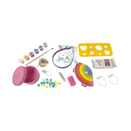 Clementoni Surprise Box Rainbow & Unicorn – Kit Creativo 4 Lavoretti