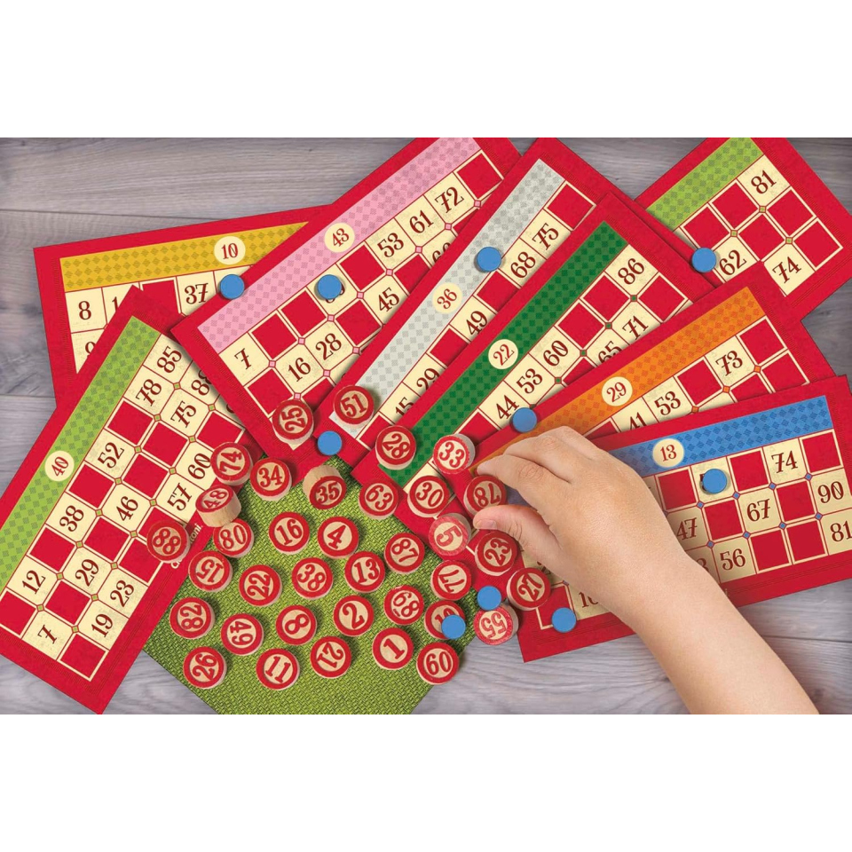 Clementoni Tombola Classica con Numeri in Legno
