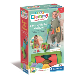 Clementoni Soft Clemmy Aspirapolvere Sensoriale - Gioco Attività 12+ Mesi