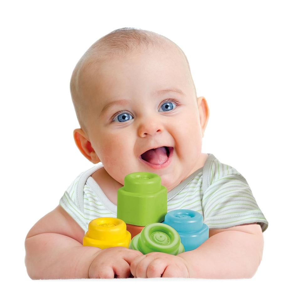 Clementoni Clemmy - 20 Mattoncini Morbidi per Prima Infanzia 6-36 Mesi