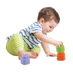 Clementoni Clemmy - 20 Mattoncini Morbidi per Prima Infanzia 6-36 Mesi