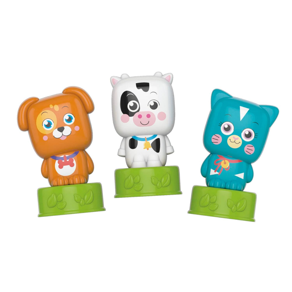 Clementoni Clemmy Trenino Morbido Animali – Costruzioni Sensoriali 6+ Mesi