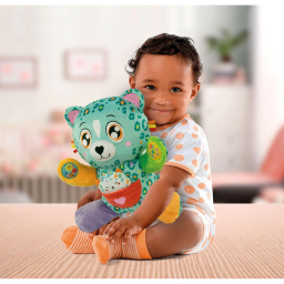 Clementoni Baby Cleo e Leo – Peluche Interattivo Parlante con Cucciolo