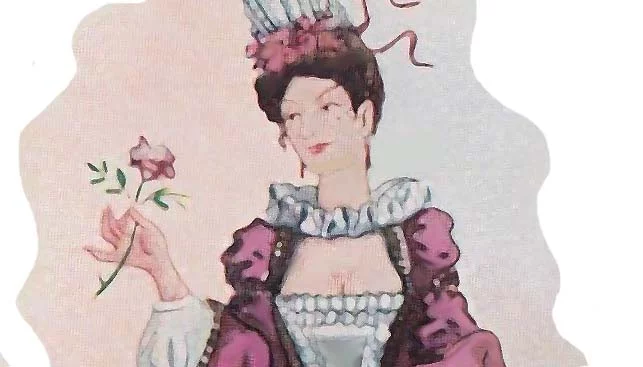 Colombina, costume tipico italiano