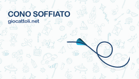 Cono soffiato - gioco per bambini