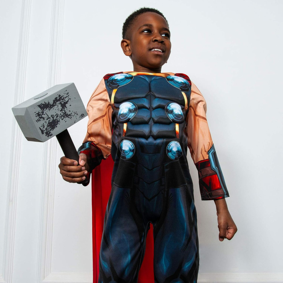 Costume Thor Deluxe Bambino con Martello – Rubies Marvel