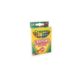 Crayola pastelli a cera 24 colori dai 3 anni