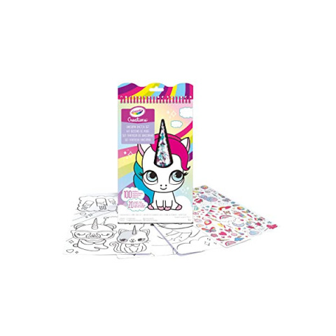 Crayola Set Colori Unicorno con Pennarelli, Pastelli e Pittura su Tela