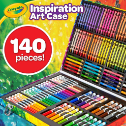 Crayola Valigetta Colori Arcobaleno con pennarelli e pastelli