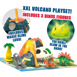 CRAZE Calendario Avvento Dinosauri – Playset DinoRex con 24 Sorprese