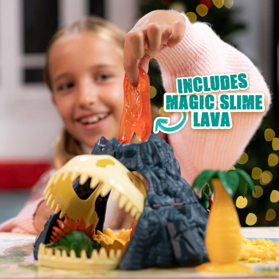 CRAZE Calendario Avvento Dinosauri – Playset DinoRex con 24 Sorprese