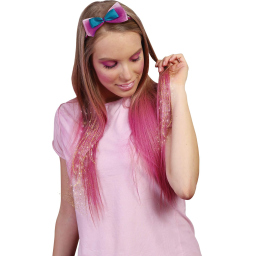 Clementoni Crazy Chic Capelli da Star – Set Creativo con Piastra Colora Capelli