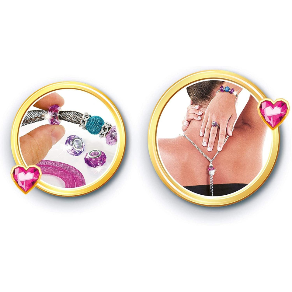 Clementoni Crazy Chic - Kit Creazione Gioielli e Braccialetti