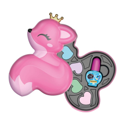 Clementoni Crazy Chic Lovely Make Up Fox – Trousse Smalti Bambina