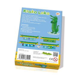 CreativaMente Kroko Loko gioco da tavolo di memoria