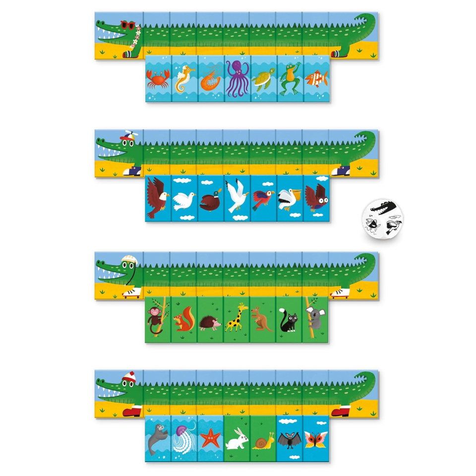 CreativaMente Kroko Loko gioco da tavolo di memoria