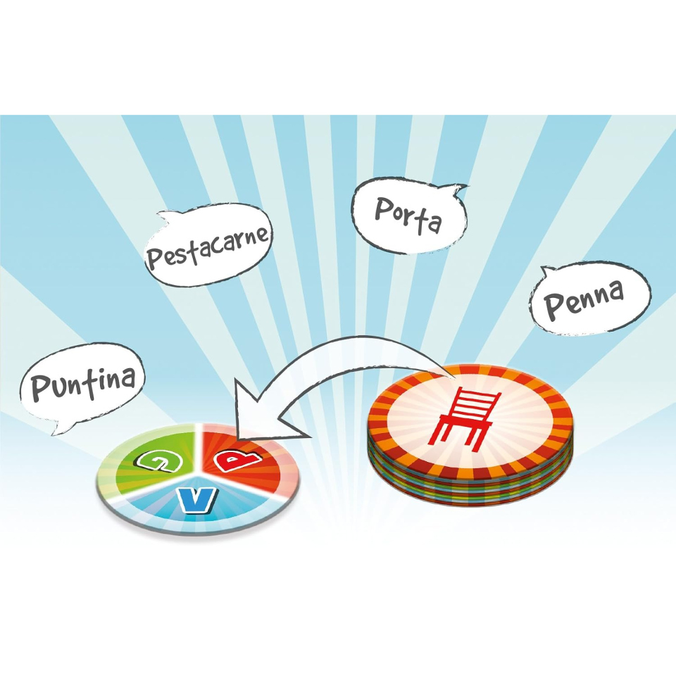 CreativaMente Speedy Words gioco di parole dai 6 anni