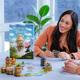 CreativaMente Wandering Towers gioco da tavolo con maghi