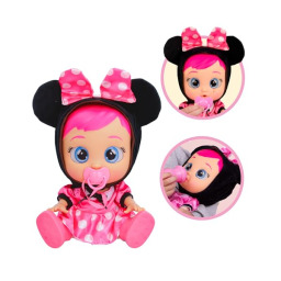 Cry Babies Minnie Mouse IMC Toys – Bambolotto con Lacrime Vere