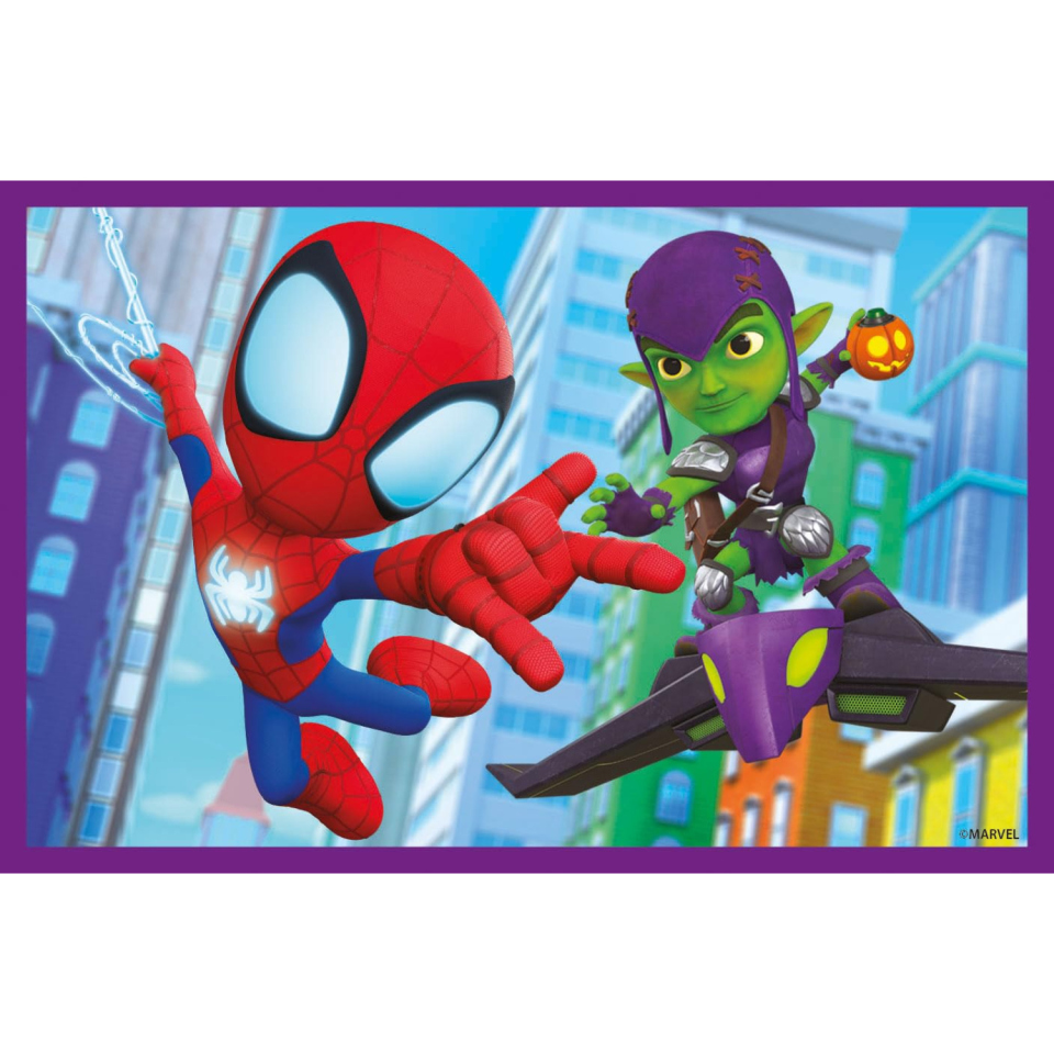 Cubi Puzzle Clementoni Spidey and His Amazing Friends – 6 Pezzi dai 2 Anni