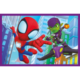 Cubi Puzzle Clementoni Spidey and His Amazing Friends – 6 Pezzi dai 2 Anni