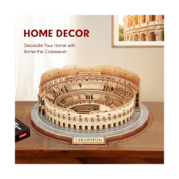 CubicFun Puzzle 3D Colosseo – Kit Costruzione 163 Pezzi con Libretto National Geographic