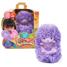 Curlimals Higgle riccio peluche interattivo viola, dai 3 anni