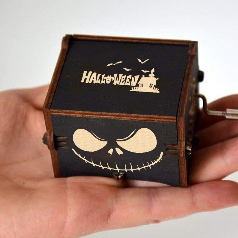 Cuzit Nightmare Before Christmas carillon in legno