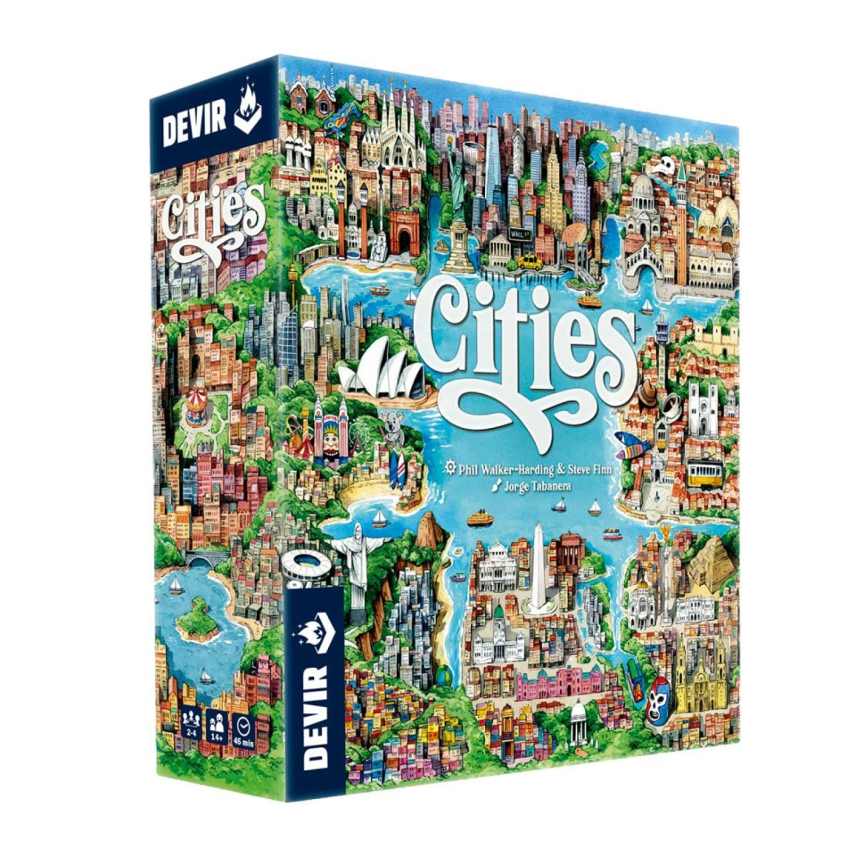 Devir Cities gioco da tavolo per famiglie