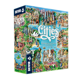 Devir Cities gioco da tavolo per famiglie