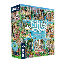 Devir Cities gioco da tavolo per famiglie