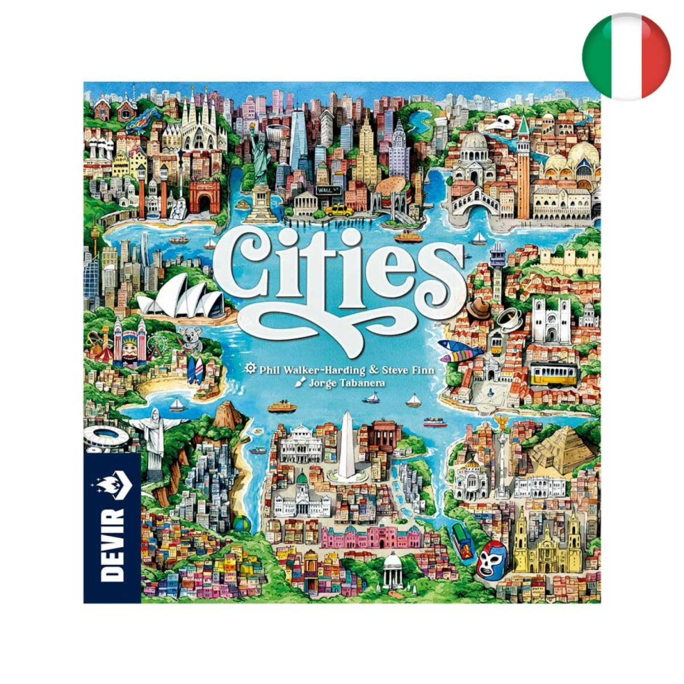 Devir Cities gioco da tavolo per famiglie