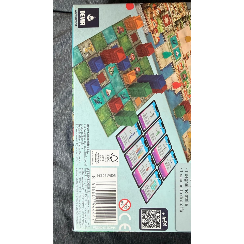 Devir Cities gioco da tavolo per famiglie