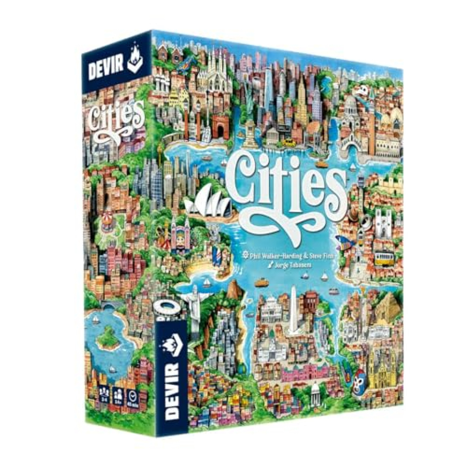 Devir Cities gioco da tavolo per famiglie