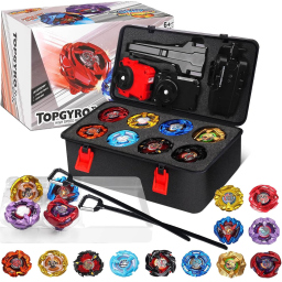 DEZAWRTY set trottole da battaglia con 12 trottole