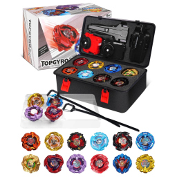 DEZAWRTY set trottole da battaglia con 12 trottole