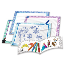 Disney Frozen Scuola di Disegno con lavagnette e pennarelli