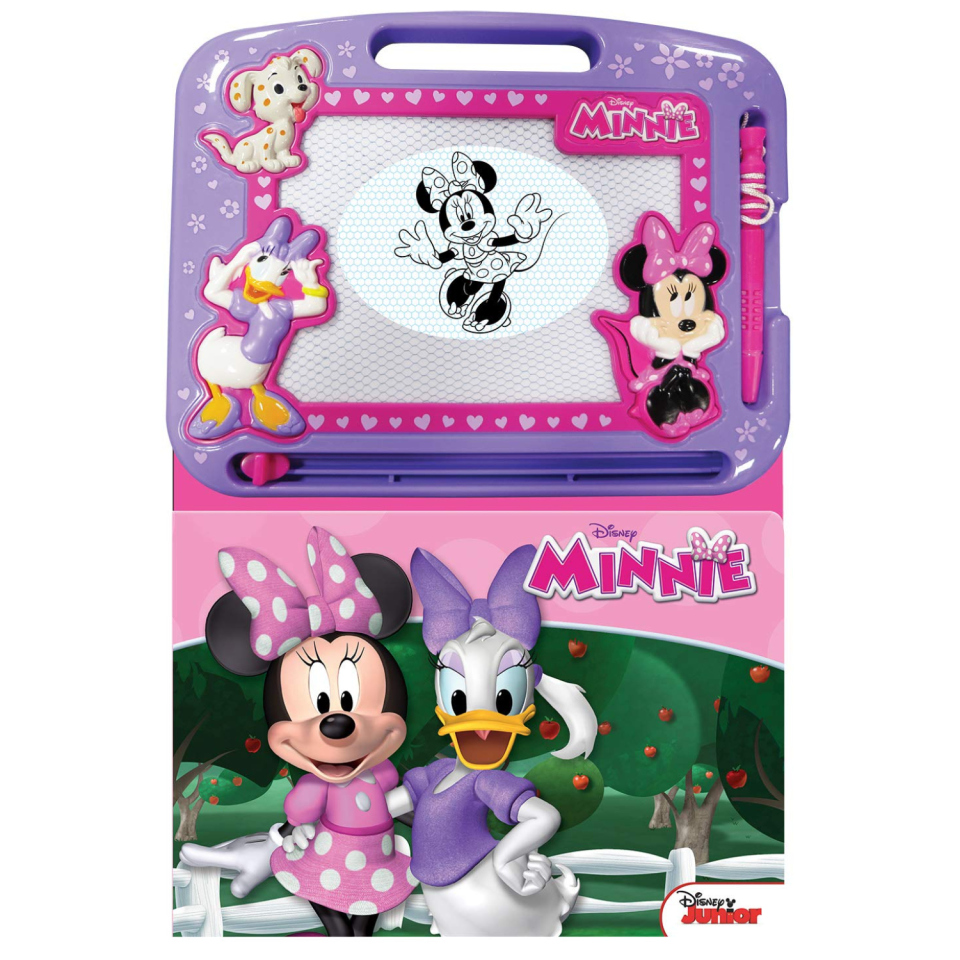 Disney Minnie libro con lavagna magnetica e penna
