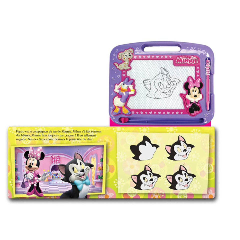 Disney Minnie libro con lavagna magnetica e penna