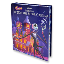 Disney Nightmare Before Christmas pupazzetti e libro illustrato