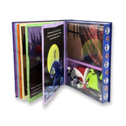 Disney Nightmare Before Christmas pupazzetti e libro illustrato