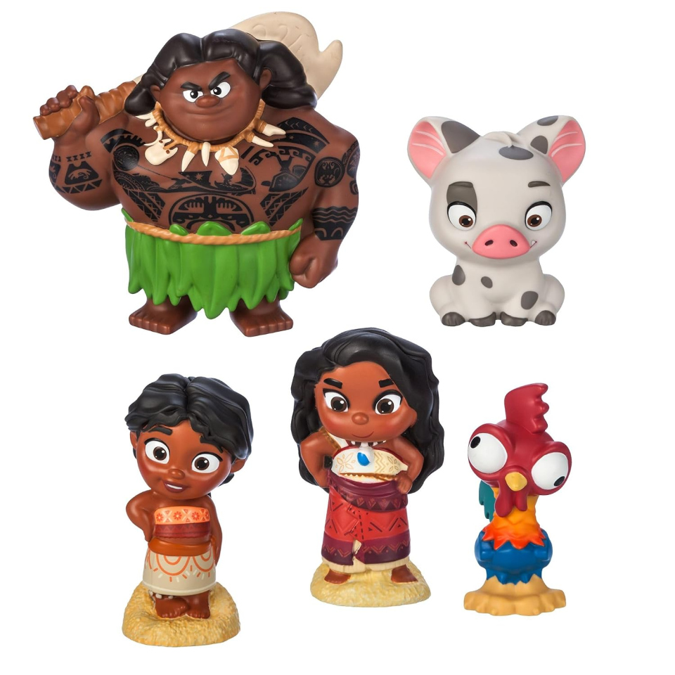 Disney Oceania 2 giochi bagnetto con cinque personaggi