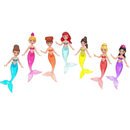 Mattel Disney Princess mini bambole Ariel e sorelle
