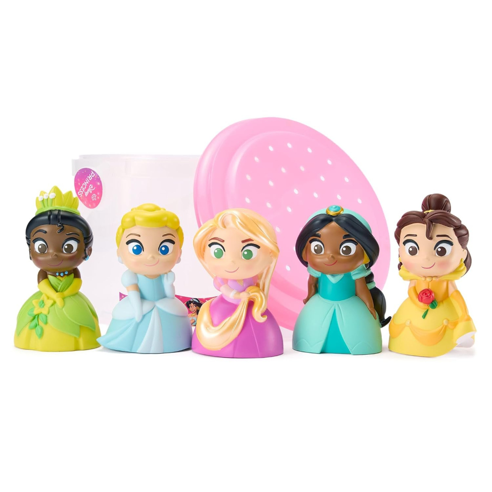 Disney Store Disney Princess, bamboline da bagno con secchiello