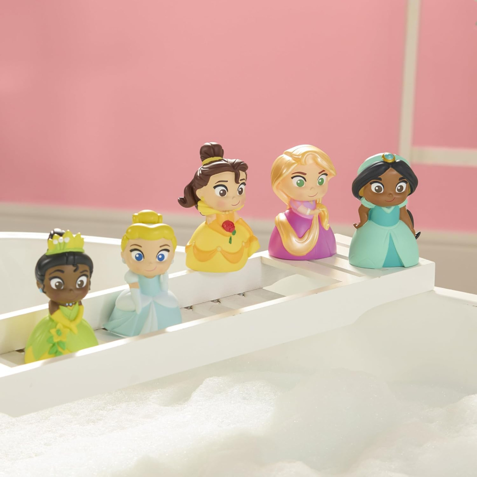 Disney Store Disney Princess, bamboline da bagno con secchiello