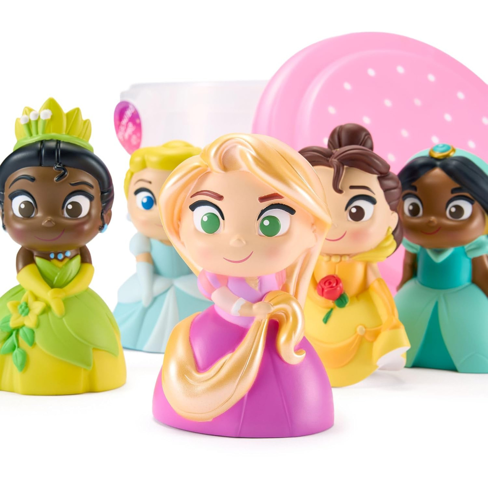 Disney Store Disney Princess, bamboline da bagno con secchiello