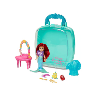 Disney Store mini bambola Ariel, set da 9 pezzi