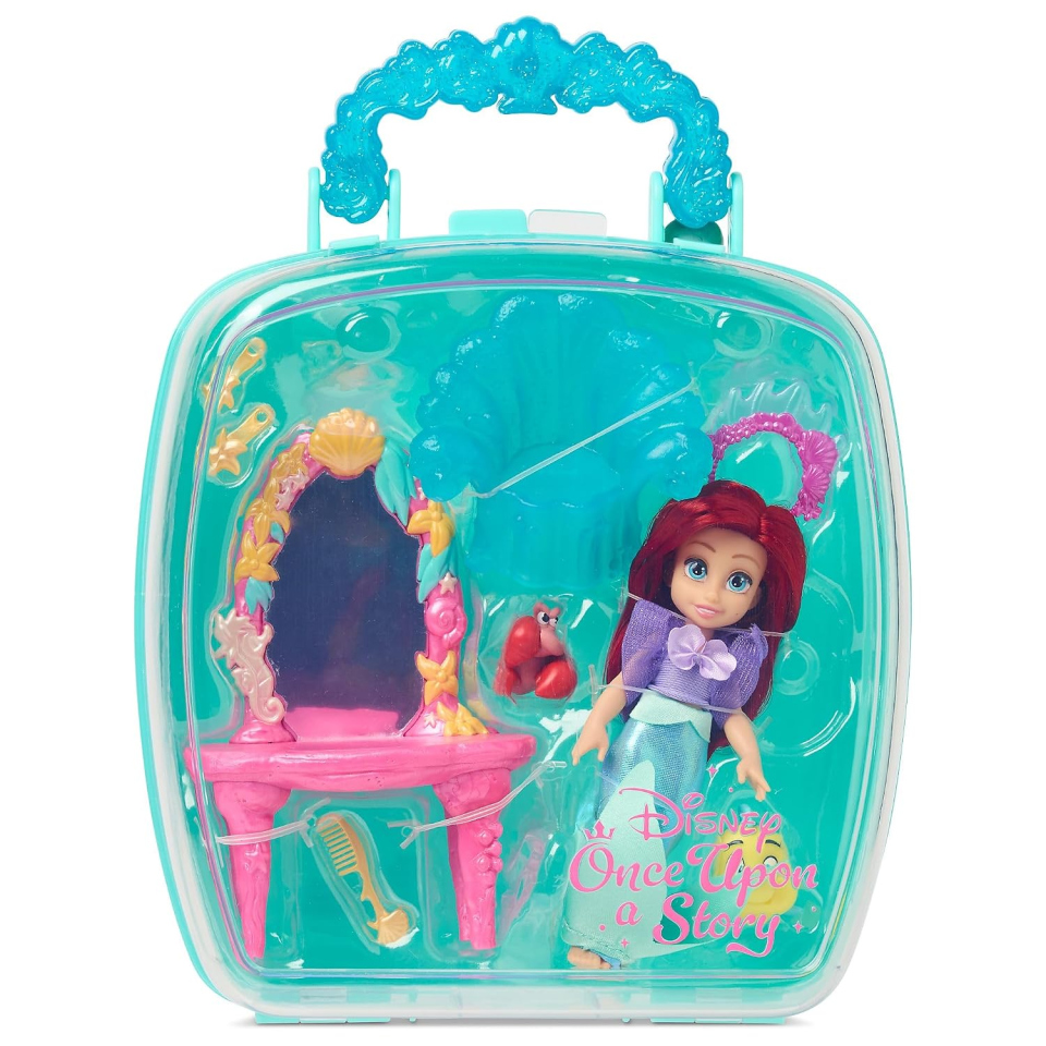 Disney Store mini bambola Ariel, set da 9 pezzi